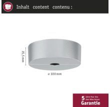Plafondkap, diameter 100 millimeter