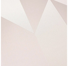 Close-up van een behang met een geometrisch patroon