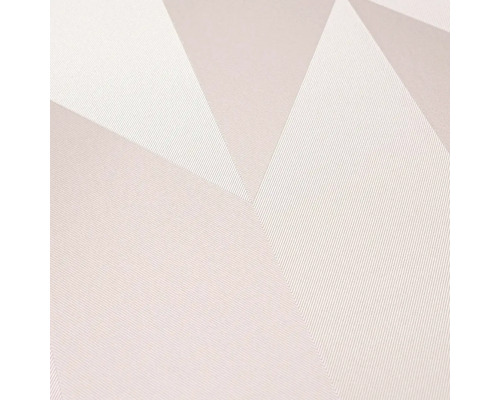 Close-up van een behang met een geometrisch patroon