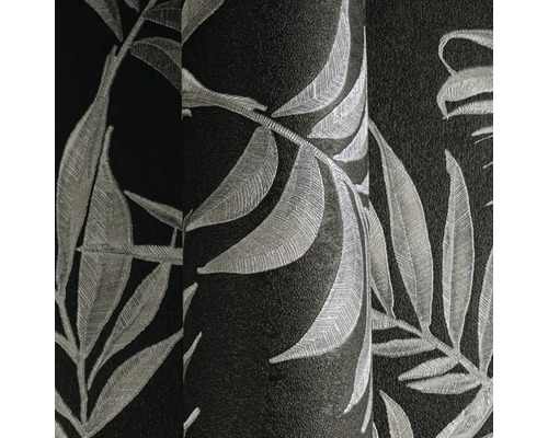 Behang met bladerpatroon