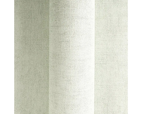 Close-up van een textielbehang met fijne structuur