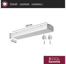 Lichtbalkset van 205 mm lang met accessoires en vijf jaar garantie