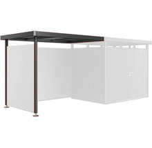 Metalen fietsenstalling met overkapping