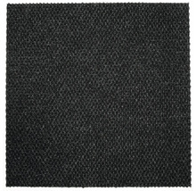 Vierkante, donkere tapijttegel met geribbelde textuur voor gebruik binnenshuis