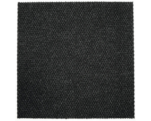 Vierkante, donkere tapijttegel met geribbelde textuur voor gebruik binnenshuis
