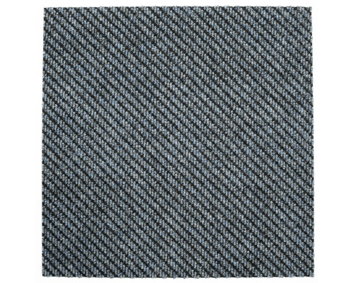 Tapijttegel met diagonaal streepmotief