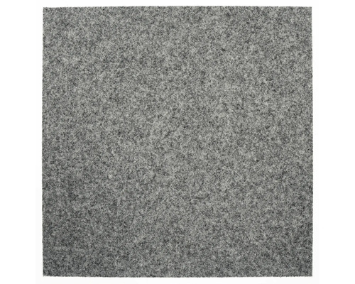 Grijze naaldvilten vloerbedekking