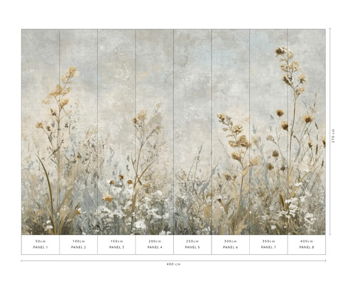 Fotobehang met plantenmotief voor een individuele wanddecoratie