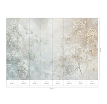 Fotobehang met bloemmotief, formaat 400x270 cm