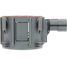 Grijze sifon met een diameter van 16 tot 20 millimeter