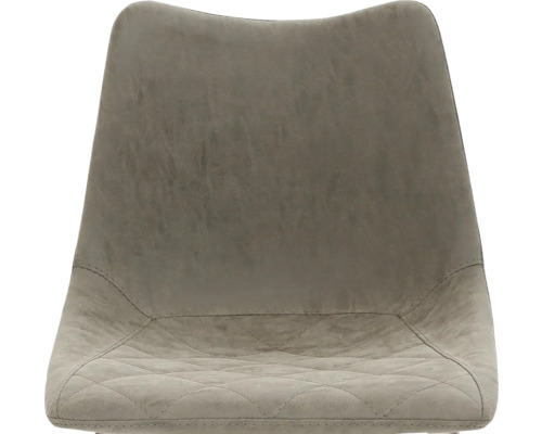 Gedetailleerd beeld van een gestoffeerde stoel met een doorgestikte zitting