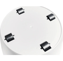 Onderkant van een container met wielen