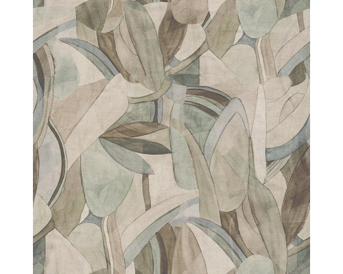 Textielweefsel met bladmotief