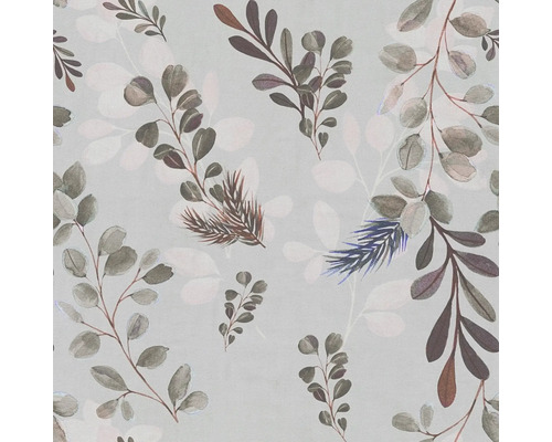 Behang met plantenmotief