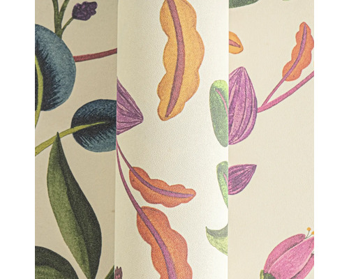 Behang met plantmotieven