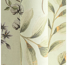 Behang met plantenmotief