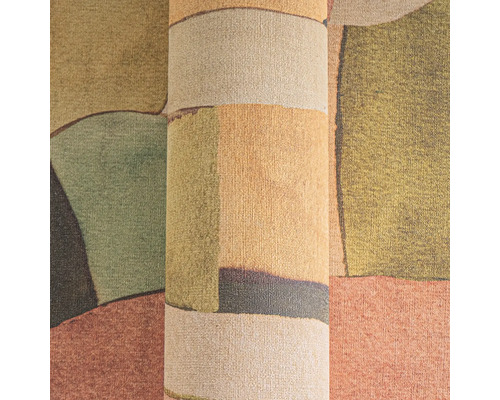 Rol abstract behang met geometrische vormen