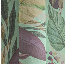 Rol behang met bladerenmotief