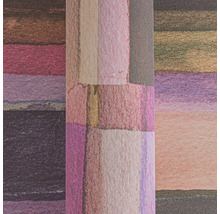 Behang met abstract stroken- en blokpatroon