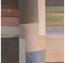 Behang met horizontale strepen- en blokpatronen