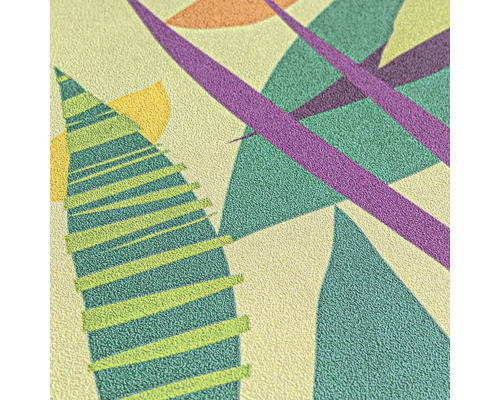 Detail van een behang met abstract patroon