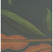 Close-up van een behang met bladerpatroon