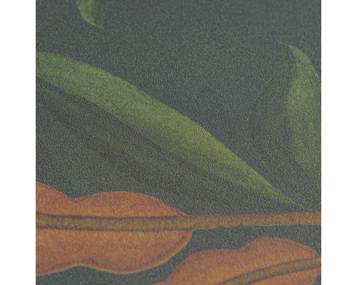 Close-up van een behang met bladerpatroon