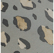 Close-up van een behang met een luipaardpatroon