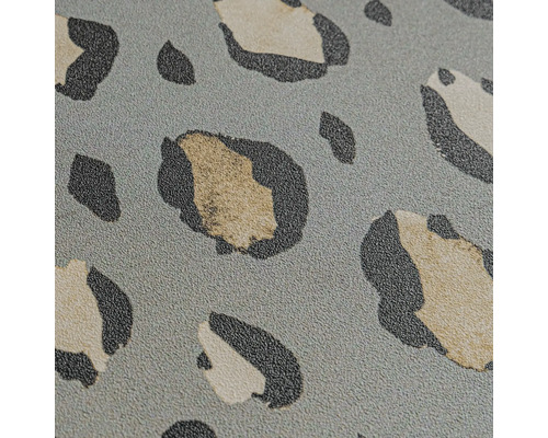 Close-up van een behang met een luipaardpatroon