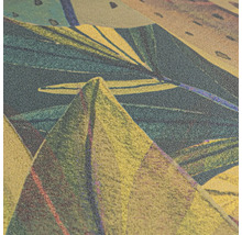 Close-up van een gestructureerd oppervlak met abstract bladmotief