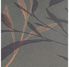 Close-up van een behang met een bladmotief