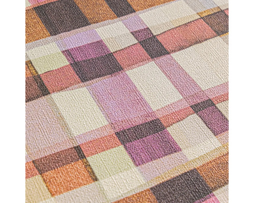 Behang met geometrisch ruitpatroon