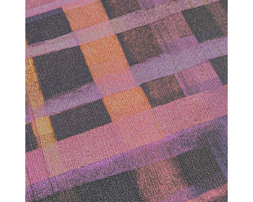 Behang met geometrisch patroon van rechthoeken