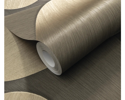 Rol vliesbehang met grafisch patroon