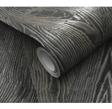 Rol behang met houtnerf