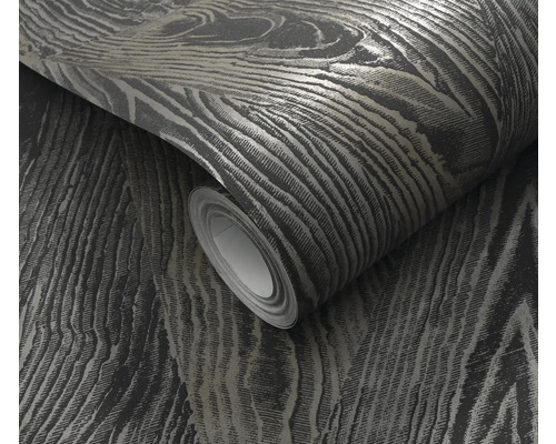 Rol behang met houtnerf