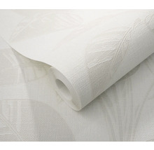 Behangrol met bladerenmotief