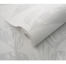 Rol behang met plantenmotief