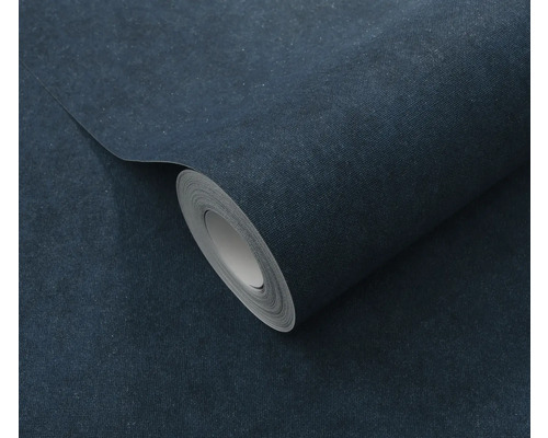 Rol textielbehang met denimstructuur