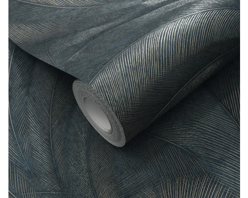 Behangrol met verenontwerp