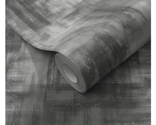 Rol grijs behang met abstract patroon
