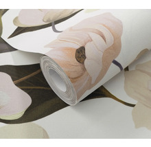 Behangrol met bloemmotief