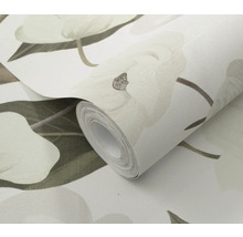 Rol behang met bloemmotief