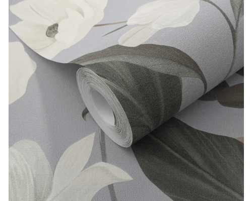 Behangrol met bloemmotief