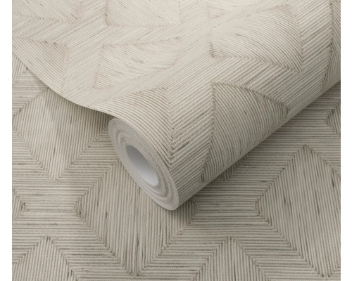 Rol behang met geometrisch patroon