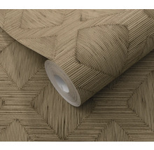 Rol geometrisch behang met vierkant patroon