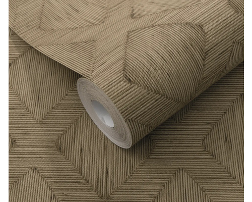 Rol geometrisch behang met vierkant patroon