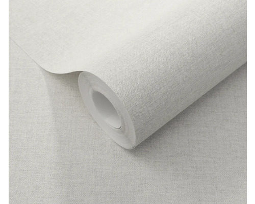 Rol behang met textiel linnen ontwerp