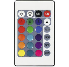 Afstandsbediening voor ledverlichting met kleurselectie en verschillende modi