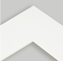 Uitsnede van een witte fotolijst